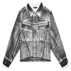 Trucker Heavyweight L S T Shirt Bone
