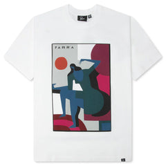 Ball To The Face T Shirt White