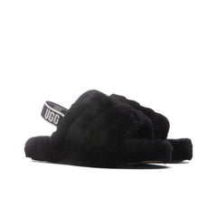 Kids Fluff Yeah Slide Black