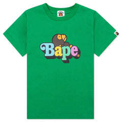 Kids Colors Milo Bape Tee Green