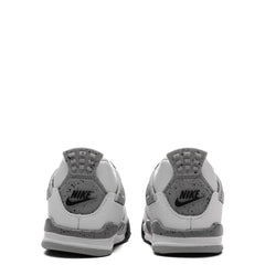 Air Jordan 4 Retro OG White Cement TD Summit White Fire Red Cement Grey Black