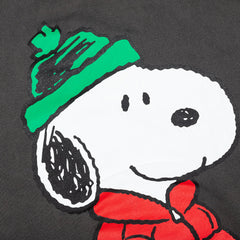 Peanuts Puffer Hoody Washed Black