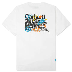 S S Primary T Shirt White