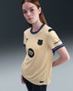 Nike FC Barcelona Womens Stadium Away Jersey 25 Gold Persian Violet Black
