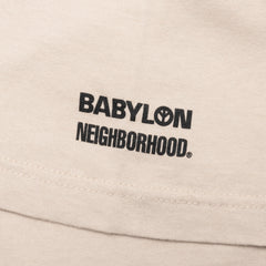 Neighborhood x Babylon Tee SS 2 Beige