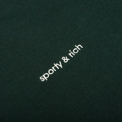 Adidas x Sporty Rich Sweatshirt Shadow Green