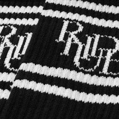 Scrambler Sock Black White