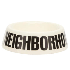 CI Dog Bowl White
