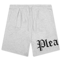 OE Wide Shorts Grey Melange