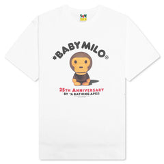 Baby Milo 25th Anniversary Photo Tee White