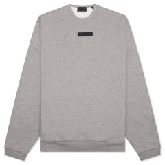 Crewneck Sweater Dark Heather Oatmeal
