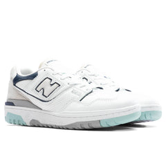 550 White Mint Navy