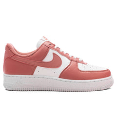 Womens Air Force 1 07 Next Nature White Canyon Pink Metallic Silver