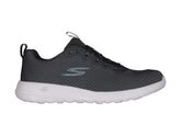 Tenis Skechers Go Walk Max Gris y Azul para Hombre