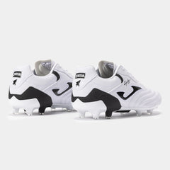 Joma Aguila Cup 2402 FG Firm Ground Soccer Cleats White Black