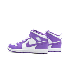 Jordan 1 Mid PS Purple Venom White