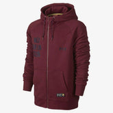 Nike Barcelona AW77 Covert FZ Hoodie Red Obsidian