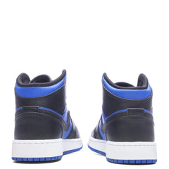 Air Jordan 1 Mid GS Black Royal Blue Black