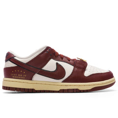 Womens Dunk Low SE Sisterhood Team Red Sail Team Red Black Muslin
