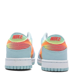 Dunk Low GS Glacier Blue Total Orange Light Lemon Twist