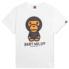Kids Baby Milo Tee White