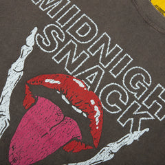 Midnight Snack Cut Off Tee Vintage Black