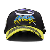 Puma x AAP Rocky AWGE Racing Cap Black Lime Sheen