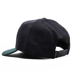 Wordle Logo 6 Panel Hat Dark Navy
