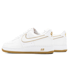 Air Force 1 07 White White Bronzine
