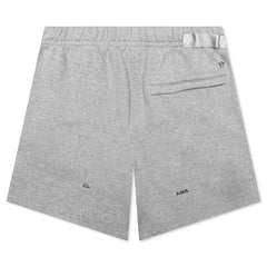 Nike x Nocta NRG CS Fleece Short Dark Grey Heather Matte Silver Black