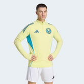 adidas Club America 25 26 Tiro25 Competition Mens Soccer Training Top Yellow Blue