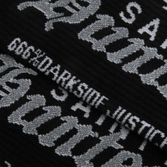 Saint M6 x Bounty Hunter Sainty Hunter Socks Black