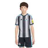 adidas Newcastle United FC Home Youth Soccer Jersey 26 27 White Black