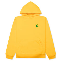 B Logo Hoodie Yellow