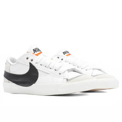 Womens Blazer Low 77 Jumbo White Black Sail