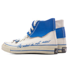 Converse x Ader Error Chuck 70 Hi White Imperial Blue Black