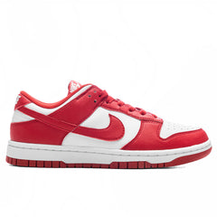 Womens Dunk Low White University Red