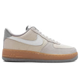 Womens Air Force 1 07 Light Khaki White Gum Yellow College Grey