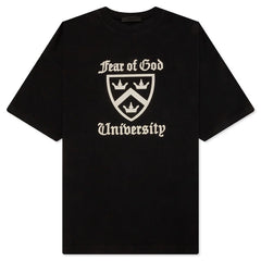 Heavy Crewneck Tee Black