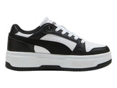 Tenis PUMA Rebound Femme Jr Blanco y Negro para Niño
