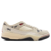 Air Jordan x Téla Womens Flight Court SP Crèpe Coconut Milk Varsity Red Muslin