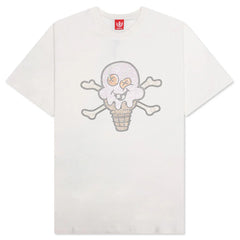 Stones Rhinestones S S Tee Whisper White