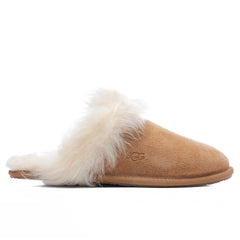 Womens Scuff Sis Slipper Chestnut