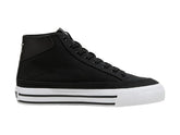 Tenis PUMA Court Classic Vulc Mid Negro y Blanco para Mujer