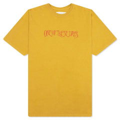Wreath Of Roses Tee Mustard