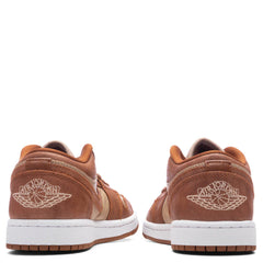 Womens Air Jordan 1 Low SE Legend Medium Brown Legend Coffee Sail