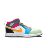 Jordan 1 Mid SE PS White Taxi Dark Shadow Hyper Pink