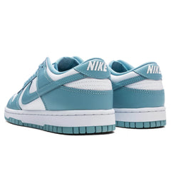 Dunk Low Retro White Denim Turq