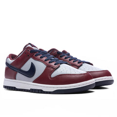 Dunk Low Retro Wolf Grey Obsidian Dark Team Red White