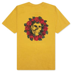 Wreath Of Roses Tee Mustard